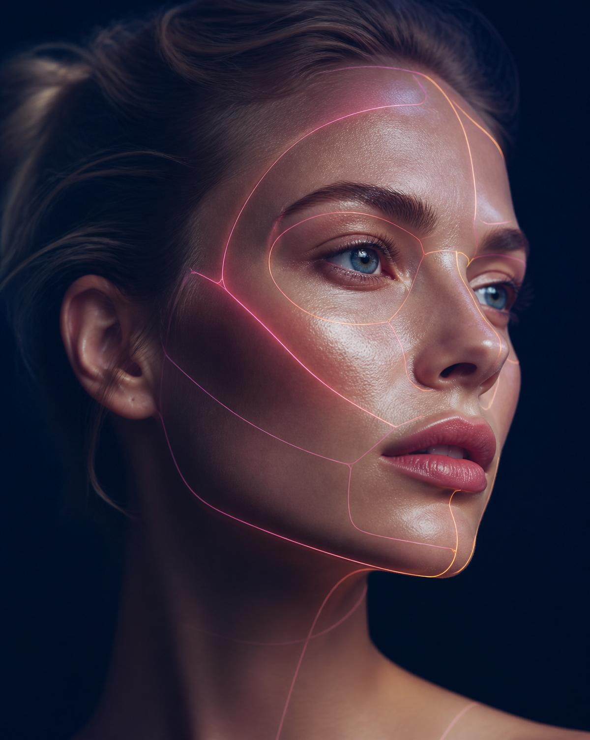 AI facial mapping preview